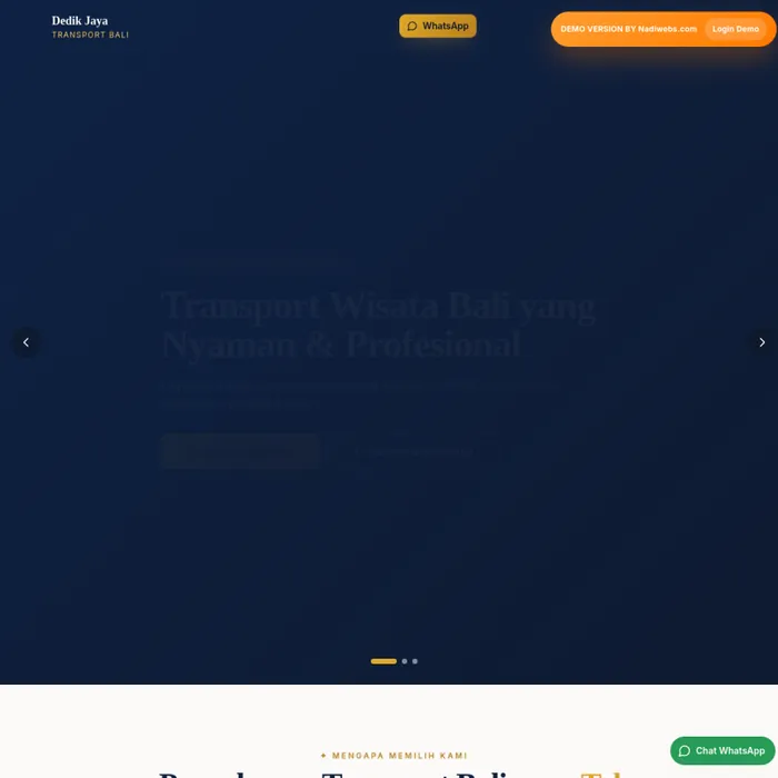 Preview Bali Transport Pro
